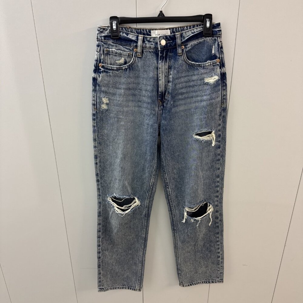 DEAR JOHN 90’s STRAIGHT‎ LEG JEANS in Women's Size 27 Acid Wash Denim